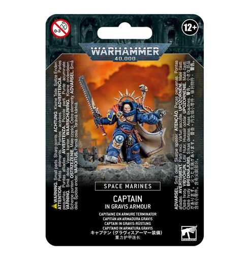 [GWS48-70] Space Marines Captain In Gravis Armour