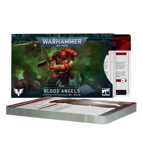 [GWS72-41] Index Cards: Blood Angels (Eng)
