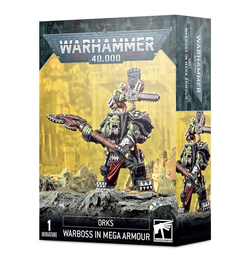 [GWS50-56] Orks: Ork Warboss In Mega Armour