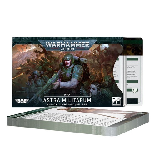 [GWS72-47] Index Cards: Astra Militarum (Eng)