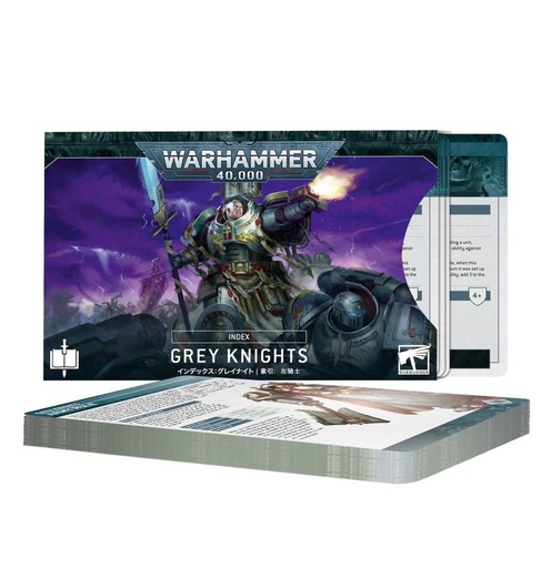 [GWS72-57] Index Cards: Grey Knights (Eng)