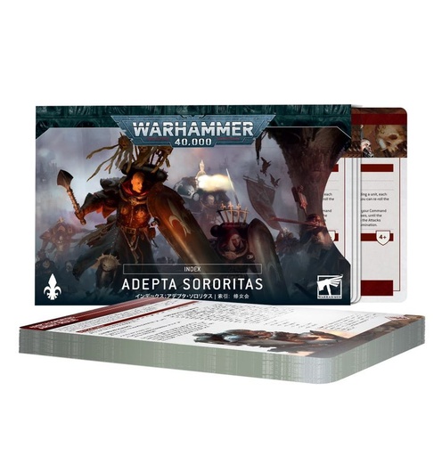 [GWS72-52] Index Cards: Adepta Sororitas (Eng)