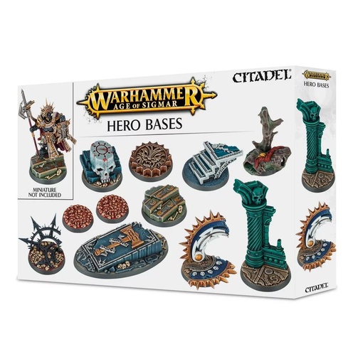 [GWS64-02] Age Of Sigmar Hero Bases