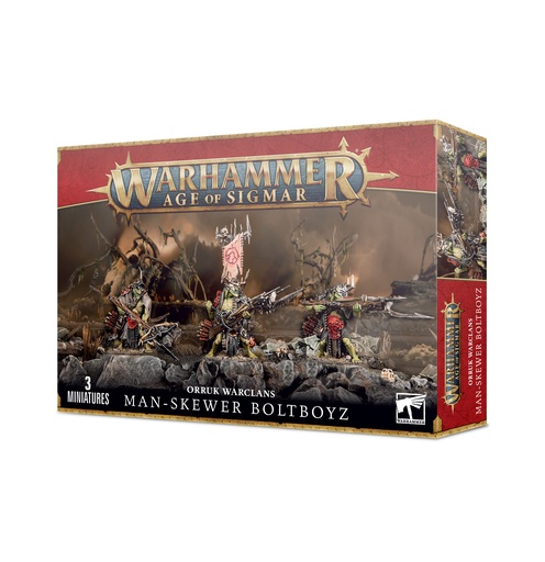 [GWS89-67] Orruk Warclans Man-Skewer Boltboyz