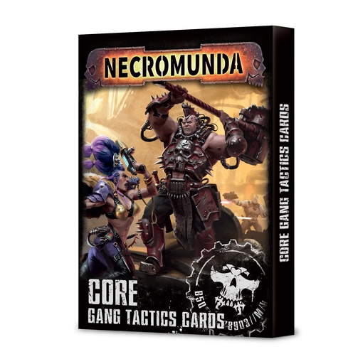 [GWS301-19] Necromunda: Core Gang Tactics Cards Eng