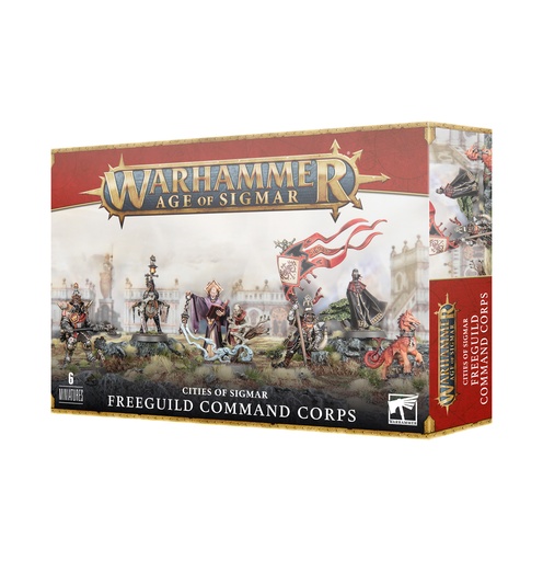 [GWS86-12] Cities Of Sigmar Freeguild Command Corps