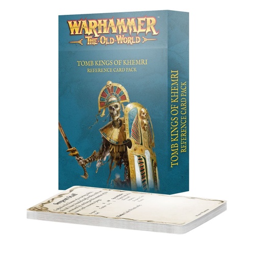 [GWS07-05] Tomb Kings Of Khemri: Reference Cards